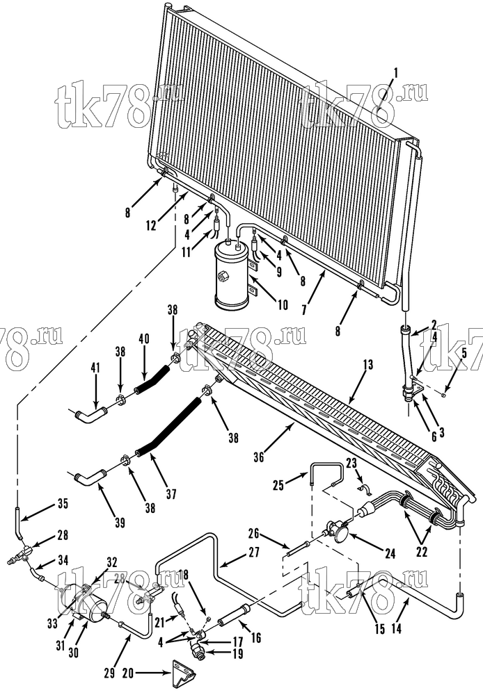 Каталог запчастей для Thermo King V7-M1, M2, M3, M4, M5, M6 & DH7 M1, M2 REFRIGERATION COMPONENTS (M1, M2, M4, M5, M6)