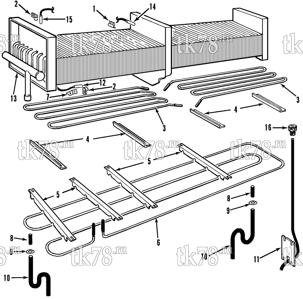 Каталог запчастей для Thermo King  DEFROST GROUP - THERMOSTAT SENSORS (M32, M32A)
