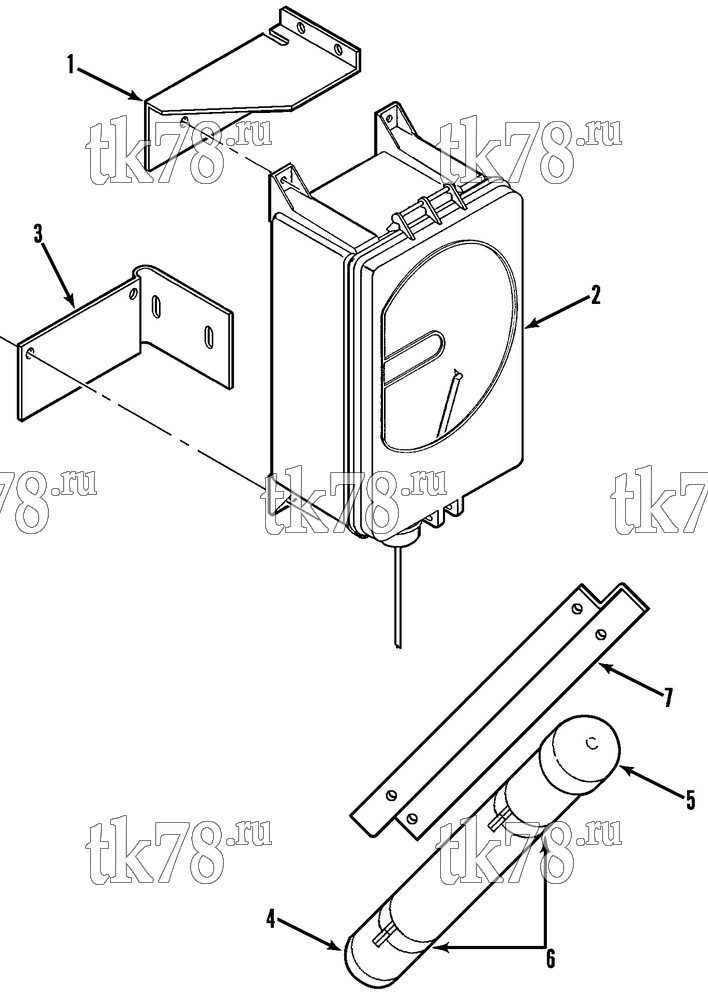 Каталог запчастей для Thermo King  THERMOMETER GROUP (M9)