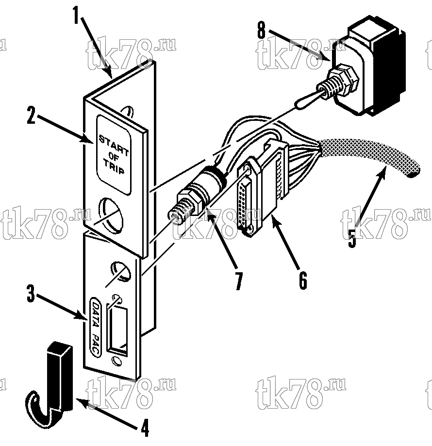 Каталог запчастей для Thermo King  RELAY ASSEMBLY (CF50 M32A & M32B)