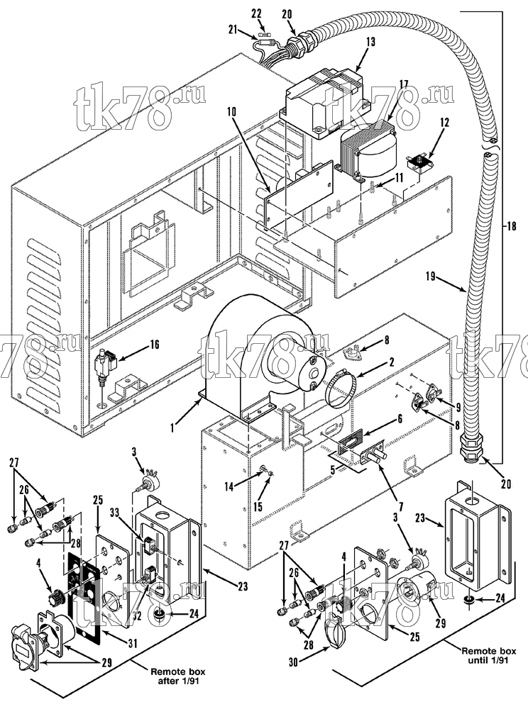 Каталог запчастей для Thermo King  ELECTRICAL COMPONENTS (ST28-10)
