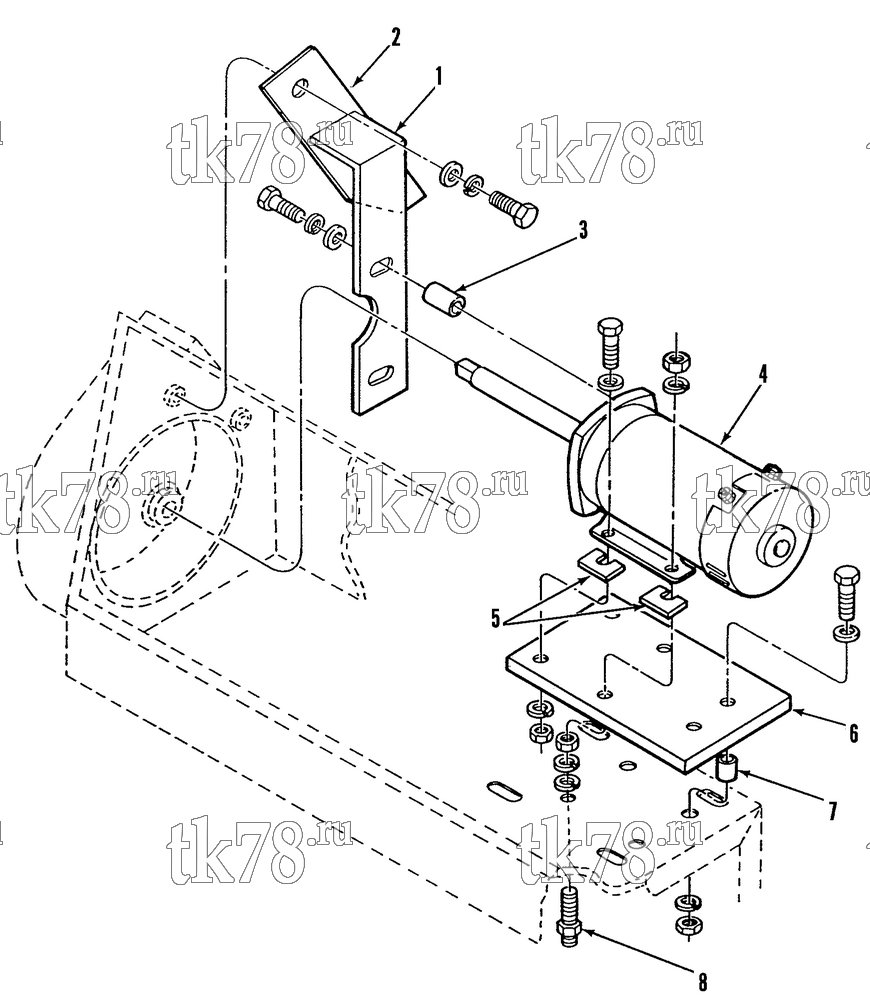 Каталог запчастей для Thermo King  EVAPORATOR MOTOR KIT