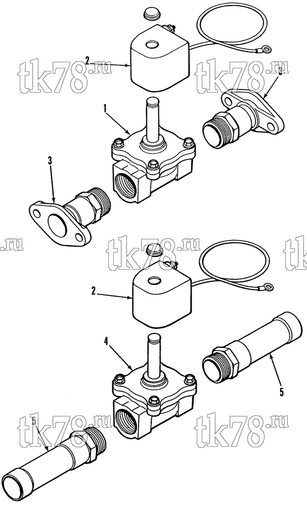Каталог запчастей для Thermo King  HEATER CONTROL VALVES