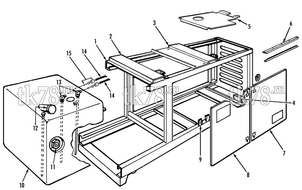 Каталог запчастей для Thermo King  STRUCTURAL COMPONENTS